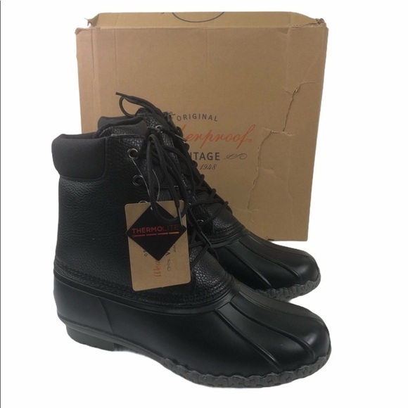 Weatherproof Vintage Adam 2 Duck Boots Shoes - Picture 1 of 10